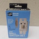 Vtg Radio Shack Plug'n Power 3-WAY Wall Switch Set Remote Control 61-2686. Fixed Price $19.95.