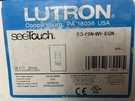 Lutron Seetouch SO-4SN-WH-EGN Keypad Switch 4-BUTTON White Open Box New. Fixed Price $85.00.