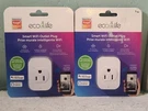 2-PACK ECO4LIFE Smart Wi-fi Outlet Plug App/ Voice Control Hey Google/ Alexa. Fixed Price $49.99.