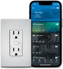 EWFTRCR15-SG-BX-L Wi-fi Smart Receptacle Works With Hey Google And Alexa, Silver. Fixed Price $85.99.