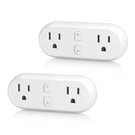 Hbn Smart 15A, Wifi Outlet Extender Dual Socket Plugs Works With Alexa, .... Fixed Price $33.41.