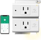 Etekcity Smart Wifi Plug 2 Pack Energy Monitoring Alexa Google Timer App Outlet. Fixed Price $199.00.