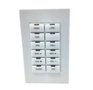 Crestron Designer Keypad, 12-BUTTONS (white) CNX-B12-W-T. Fixed Price $74.99.