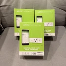 Lot Of 3 Belkin Wemo Smart Outlet Plug Wi-fi Enabled -white Amazon Alexa-google. Fixed Price $19.89.