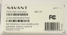 Brand New Savant Metropolitan Wireless Dimmer WID-SWS102 Snow White. Fixed Price $20.00.