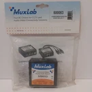 Muxlab 500058 Component Video/stereo Audio Balun-f Single Unit New. Fixed Price $79.99.