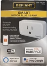 Defiant Amp Smart Indoor Plug-in Timer White Model HPPA11CWB 1006 355 007. Fixed Price $15.49.
