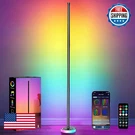 Bringux Smart Corner Floor Lamp, Rgbicw Led Standing With App Control, 16. Fixed Price $44.97.