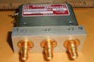 MA7524-S027 Microwave Associates 28VDC Radio Frequency Switch Sma Nos. Fixed Price $247.00.