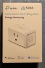 Smart Wi-fi Mini Plug With Energy Monitoring Tp-link Kasa, White 15A KP-115 Nmib. Fixed Price $11.99.
