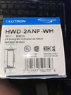 Lutron HWD-2ANF-WH Homeworks Illuminations Fan Speed Controls New Open Box. Fixed Price $60.00.