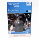 Enbrighten Electric Outdoor Smart Wi-fi Dual 2 Outlet Wall Plug Switch Black. Fixed Price $20.99.