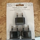 Conair Travel Smart Power Adapter Plugs For Europe, Middle East, Asia, Caribbean. Fixed Price $10.00.
