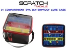 Scratch Tackle Bakkan 31 Compartment Eva Waterproof Lure Case Box Bag Plugs Jigs. Fixed Price $47.43.