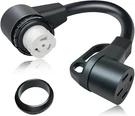 Nema 1.5FT Shore Power Twist Lock SS2-50R 14-50R Generator Adapter Cord, Ac. Fixed Price $65.66.