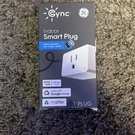 Ge Cync Indoor Smart Plug Matter Alexa Google Home App-controlled White 1 Outlet. Fixed Price $29.94.