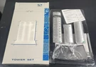 Marksman Modular Tower Set Calculator Alarm Clock Thermometer Am-fm Radio Nib. Fixed Price $56.53.