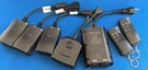 5 Used Smart Plugs- Eva Logic, Unknown, 3 Power First RC-017 2 Remotes. Fixed Price $20.00.