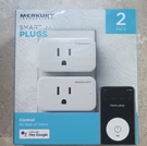 Merkury Innovations Smart Wi-fi Plug, 2-PACK New Box. Fixed Price $17.49.