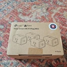 Tp Link Kasa Smart Wifi Plug Mini Outlet Block White HS103P4 3.8 120V New. Fixed Price $25.00.