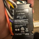 0-10V Dimmer C4-TV120277-C-SW (snow White, Open Box). Fixed Price $112.99.