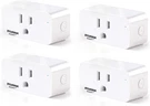 Sylvania Smart Plug Wifi Outlet 4 Pack Alexa Google Timer No Hub Required. Fixed Price $25.89.