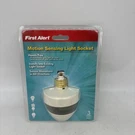 First Alert PIR725 Motion Sensing Activated Light Socket (D1). Fixed Price $33.99.