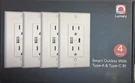 Lumary Smart Outlet With Type-c & Usb-a Ports, Wifi In-wall 15 Amp. Fixed Price $64.99.
