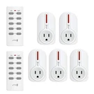 Jtd 5X2 Wireless Remote Control Outlet Switch Smart Plug Energy Saving. Fixed Price $44.54.