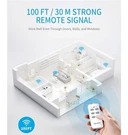 Wireless Control Outlet 3 Plugs, Master Remote, 100FT Range, Wi-fi 5G Timer. Fixed Price $8.99.