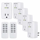 Bn-link Indoor Wireless Control Outlet Plug With 2 Remotes +5 Sockets. Fixed Price $27.49.