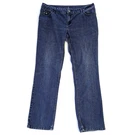 Simply Vera Jeans - Women's 12 Wang Studded Dark Wash Blue Straight Leg. Fixed Price $8.97.