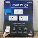 Feit Electric Smart Plug 3 Pack Wifi Alexa Google Siri Home New Sealed. Fixed Price $23.97.