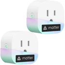 Meross Matter Smart Plug Mini, Easy Setup, 100% Privacy Outlet, White. Fixed Price $43.93.