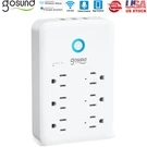 Gosund Smart Plug Outlet Extender 3 Usb 6 Ports Wall Adapter Anti-surge Protect. Fixed Price $23.99.