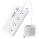 Zigbee Smart Power Strip Surge Protector, Extension Cord W/ 4 Individually Co.... Fixed Price $53.67.