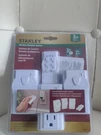 New Stanley PK305/SK236 3-PACK 1-GROUNDED Outlet With Wireless Remote, White. Fixed Price $18.15.