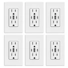 Usb Outlets, 30W 6.0 Amp Receptacles, 3-PORT Wall Outlet, 15. Fixed Price $187.77.