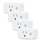 Lunabode Led 4 Smart Home Wi-fi Plugs Alexa & Google Pack, White. Fixed Price $35.81.