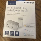 Insignia Connect Wi-fi Smart Plug With Power Meter New. Fixed Price $9.00.