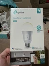 Kasa Smart Light Bulb KB100 New In Box. Fixed Price $28.99.