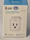 Iluv Smart Wifi SMPLUG1ULWH White 15A 1875W Google Alexa Remote Control. Fixed Price $12.99.