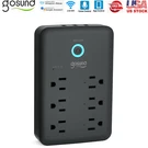 Gosund 3 Usb 6 Ports Smart Plug Sockets Outlet Extender Wall Adapter Anti-surge. Fixed Price $24.99.