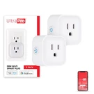 Ultrapro Smart Plug Wifi Outlet, Home, 2 Pack, Micro Single. Fixed Price $26.98.