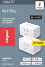 Legrand Radiant Wi-fi Matter Smart Plug Hub Required 2 Pack, White. Fixed Price $29.90.