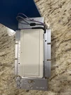New Lutron Homeworks HWD-8ANS-LA Digital Switch Light Almond. Fixed Price $50.00.