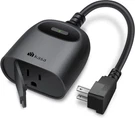 2-PK Kasa Outdoor Smart Plug Wi-fi Outlet Timer, Works With Alexa & Google KP401. Fixed Price $19.99.