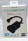 Nib Amped Wireless Outdoor Wifi Smart Plug Ac Ports AWPW208B Alexa Google. Fixed Price $15.99.