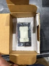 Crestron CLW-DIM1RFA-S Blank Infinet Wall Box Dimmer, 1-BUTTON, Almond, Smooth. Fixed Price $50.00.