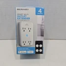 Merkury Innovations Smart Wi-fi Extender W/ Surge Protection (4 Outlets). Fixed Price $18.88.